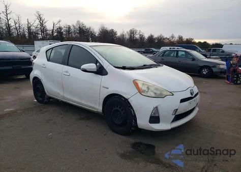 2012 Toyota Prius C from USA, damaged, VIN JTDKDTB37C1023456